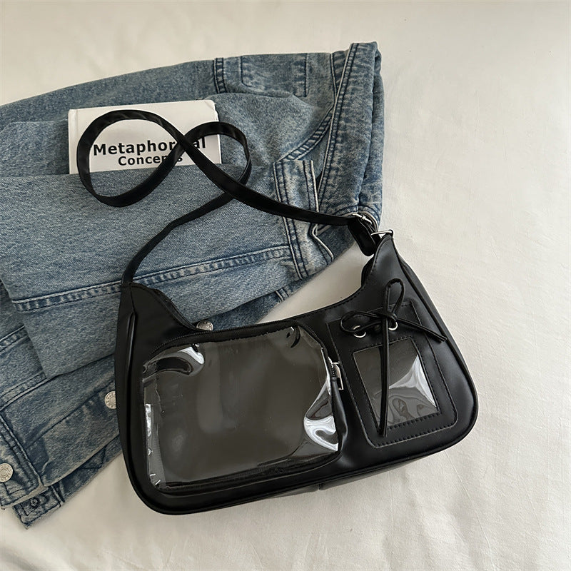 Adjustable Strap Square Shoulder Bag