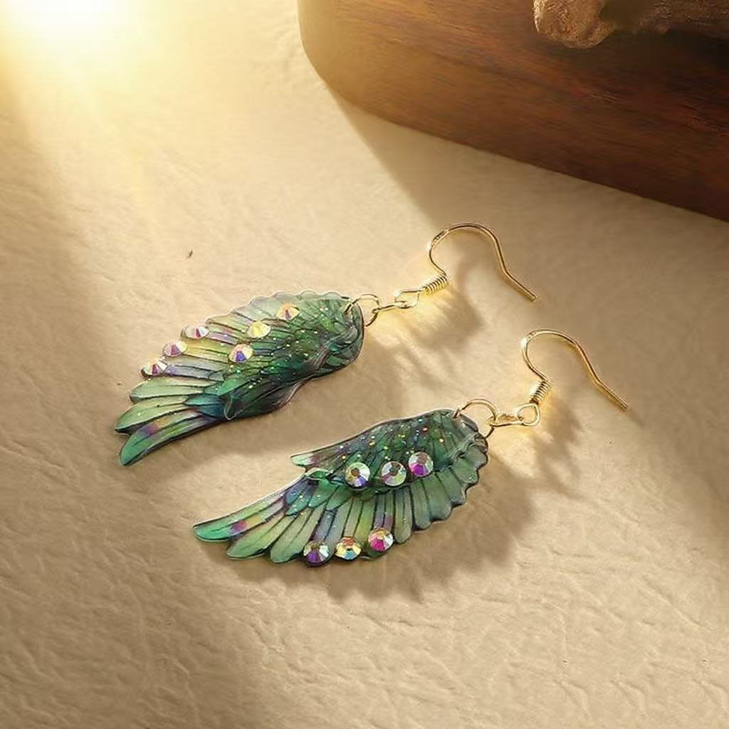 Butterfly Wings Design Retro Earrings