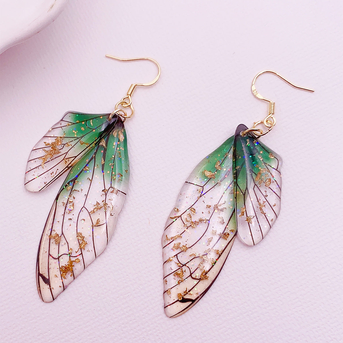 Butterfly Wings Design Retro Earrings