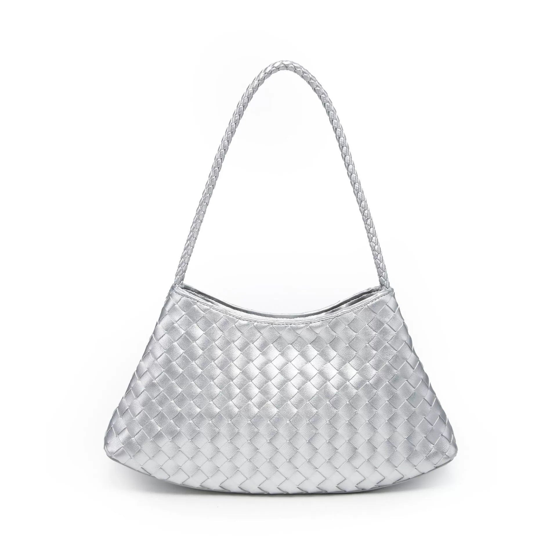 French Style Woven Shoulder Bag