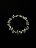 Vintage Antique Silver Flower Bracelet