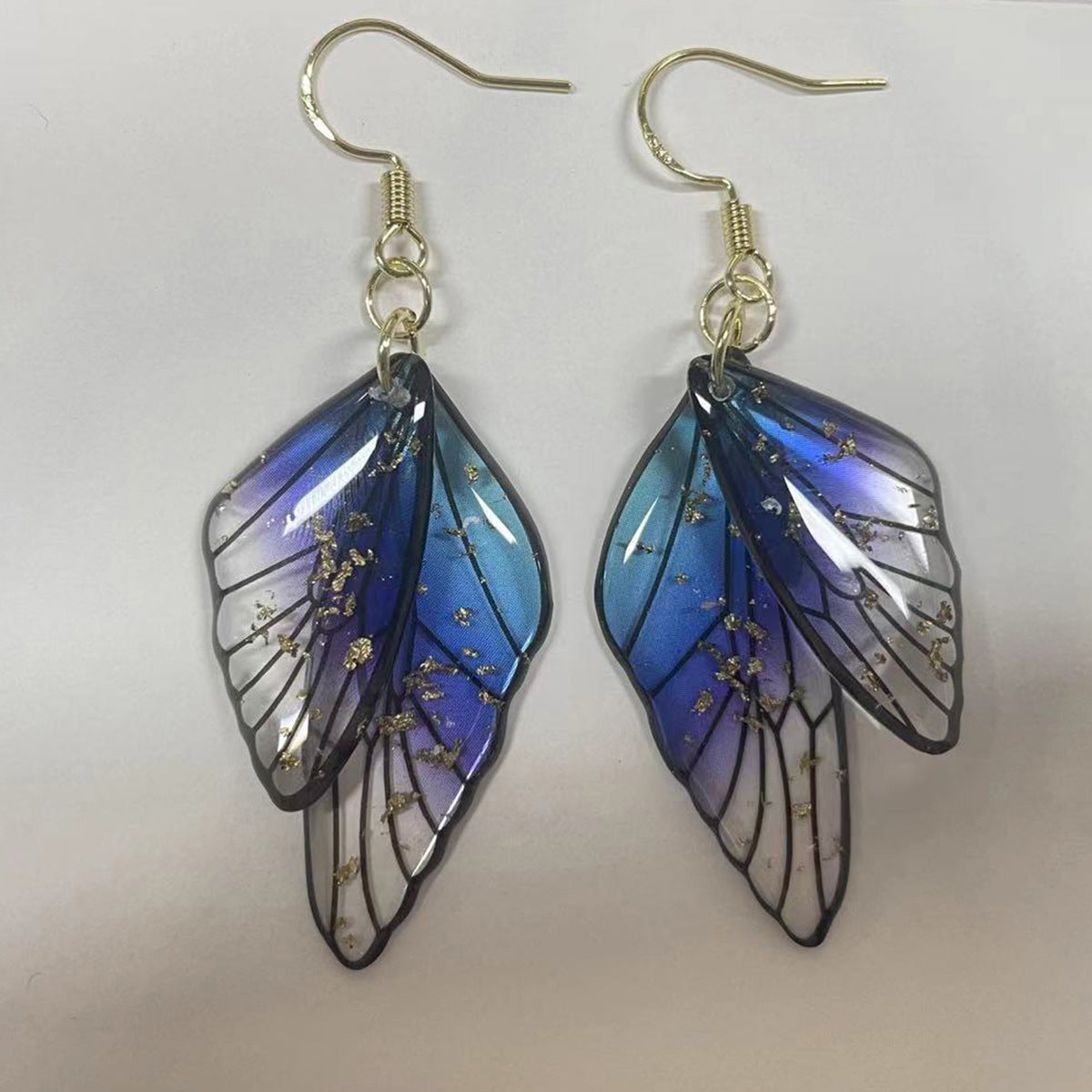 Butterfly Wings Design Retro Earrings