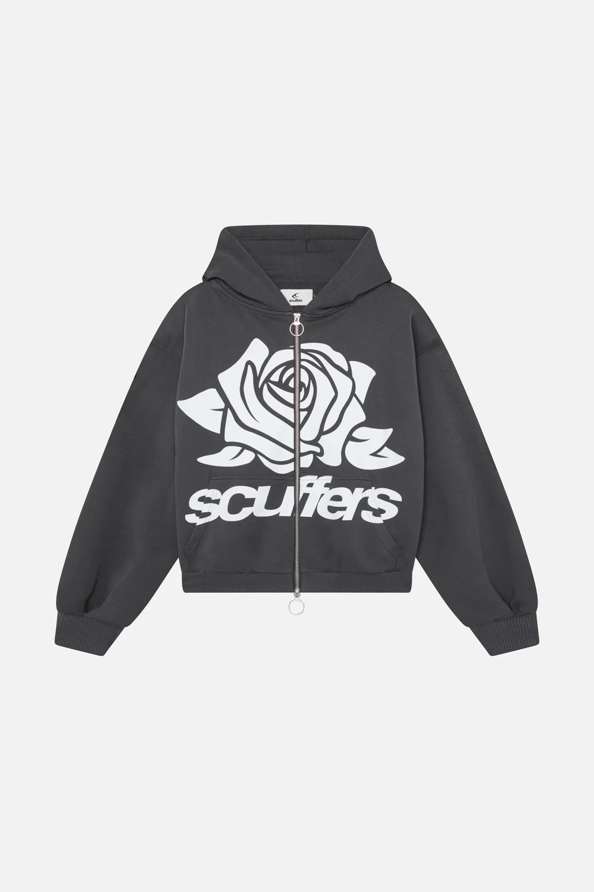 Mens Hip-hop Zipper Hoodie Sweatshirt