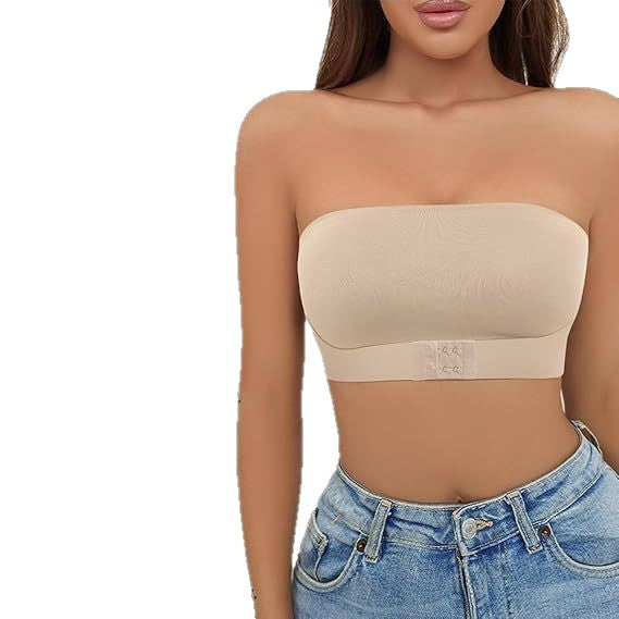 Front Closure Strapless Push-Up Bra