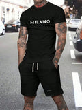 Printed short sleeves