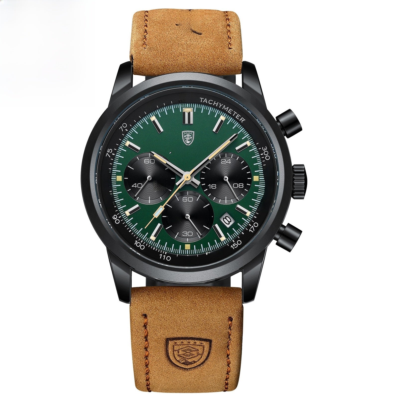 Mens Quartz Watch with Luminous Waterproof Features