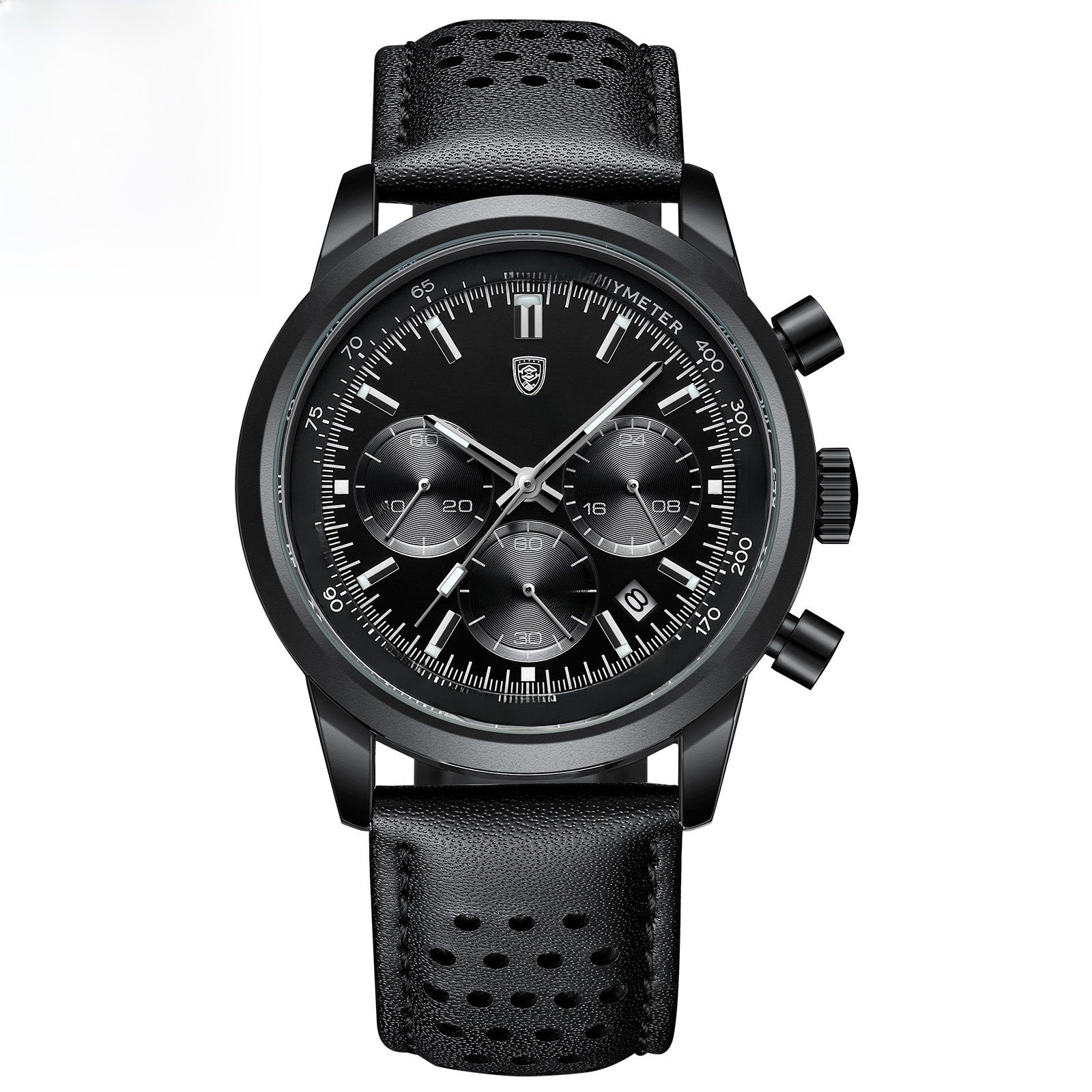 Mens Quartz Watch with Luminous Waterproof Features