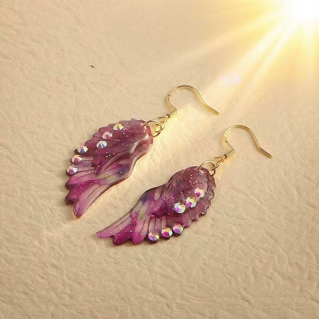 Butterfly Wings Design Retro Earrings