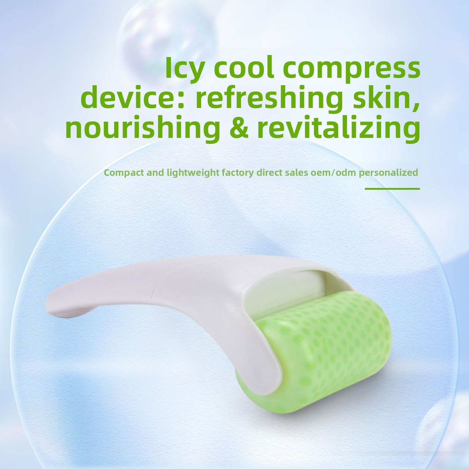 Facial Ice Roller Massage Cooling Device