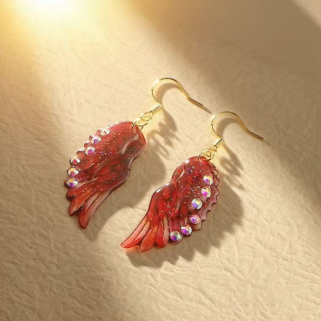 Butterfly Wings Design Retro Earrings
