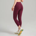 High-Waisted Brushed Fleece Yoga Running Leggings