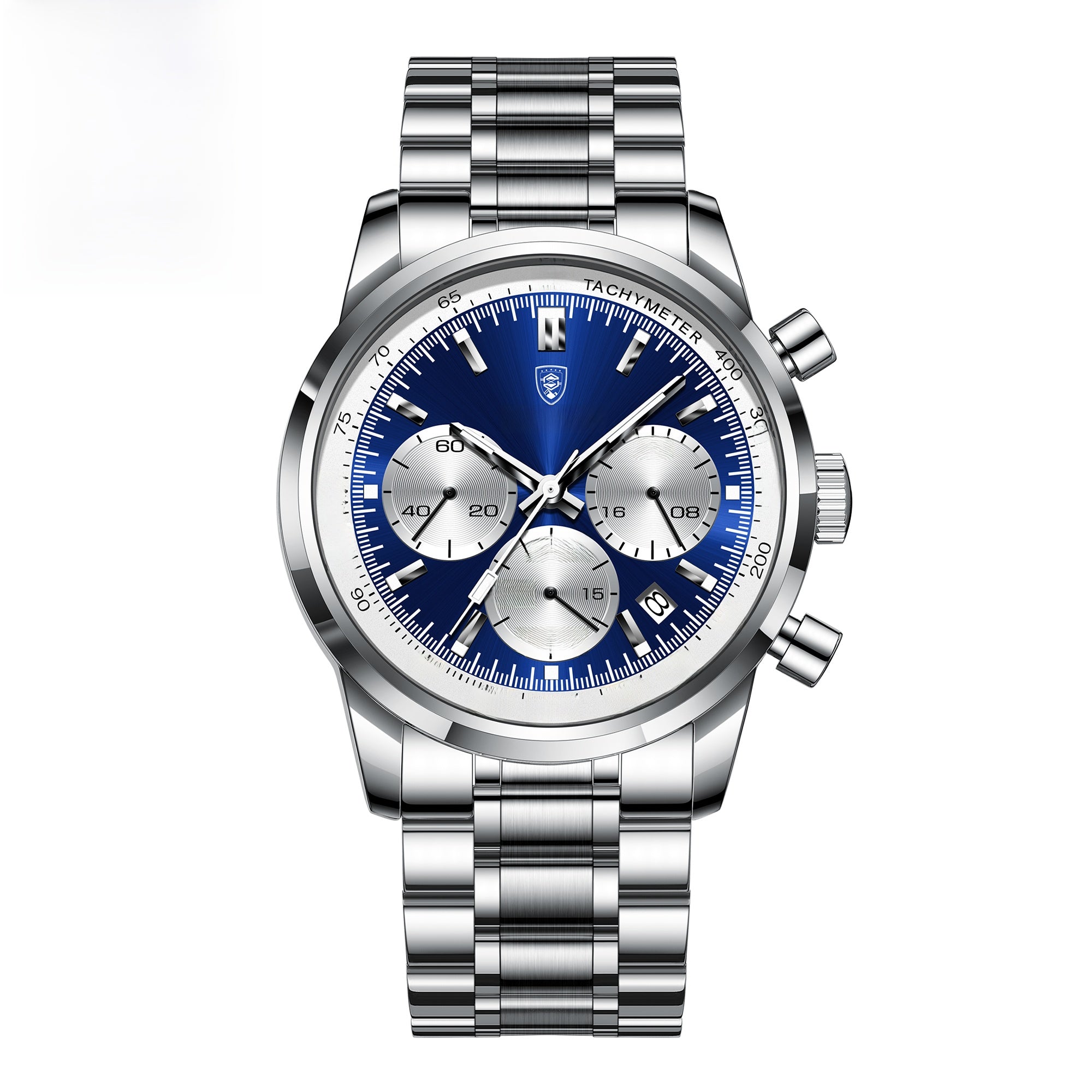 Mens Quartz Watch with Luminous Waterproof Features