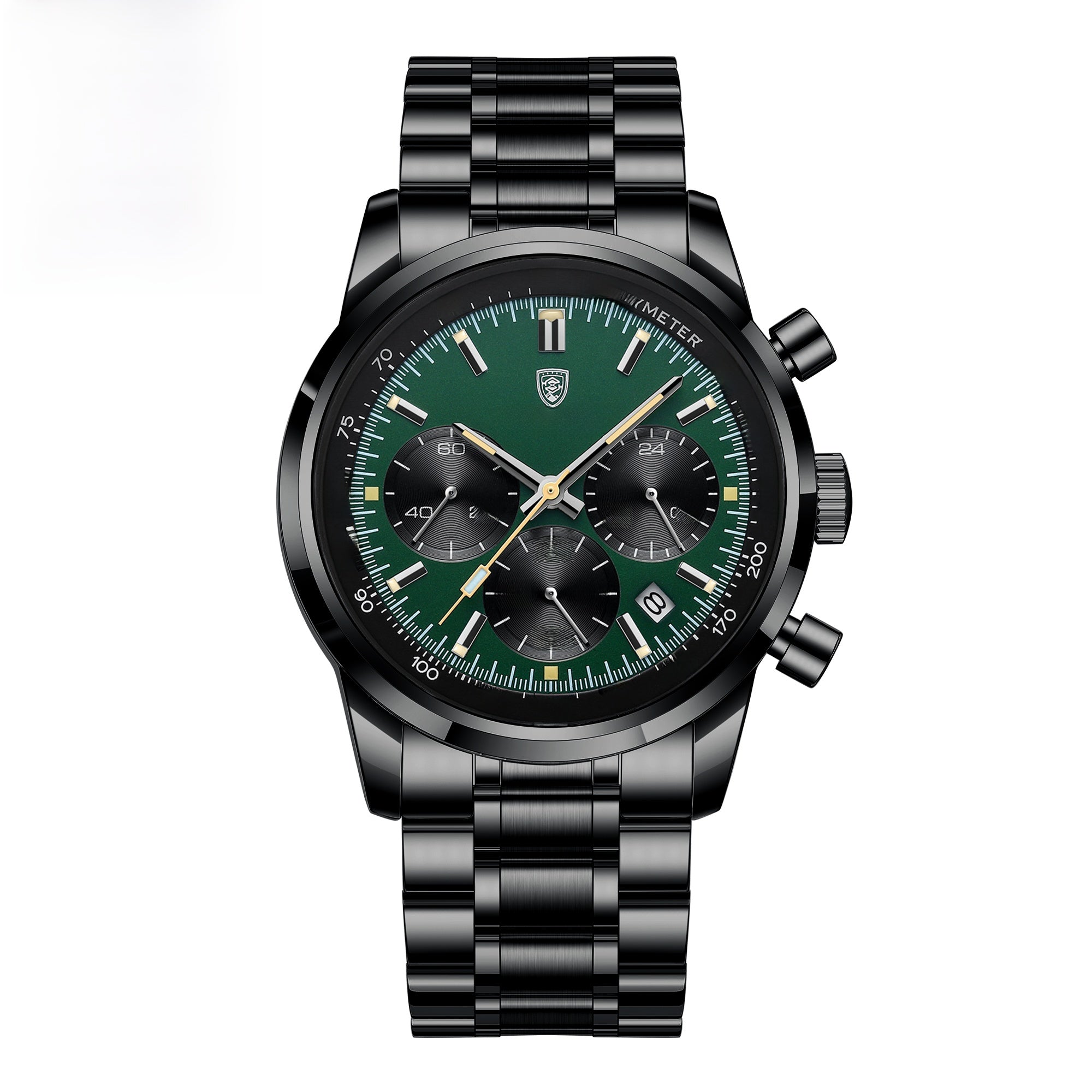 Mens Quartz Watch with Luminous Waterproof Features