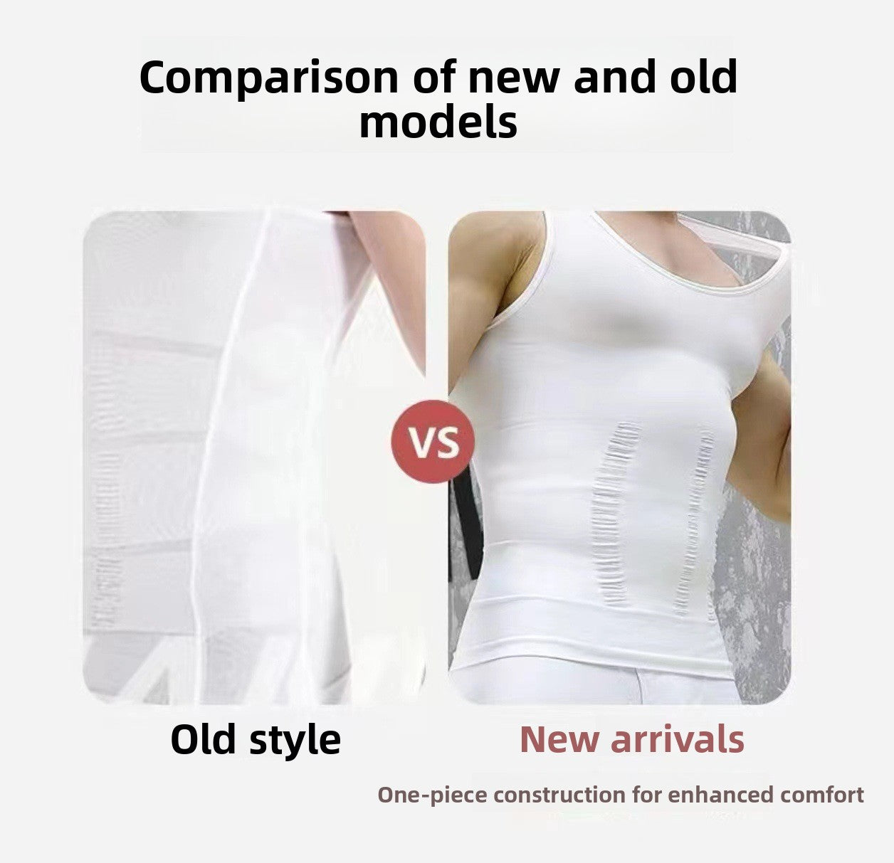 Seamless Body Shaping Vest for Men