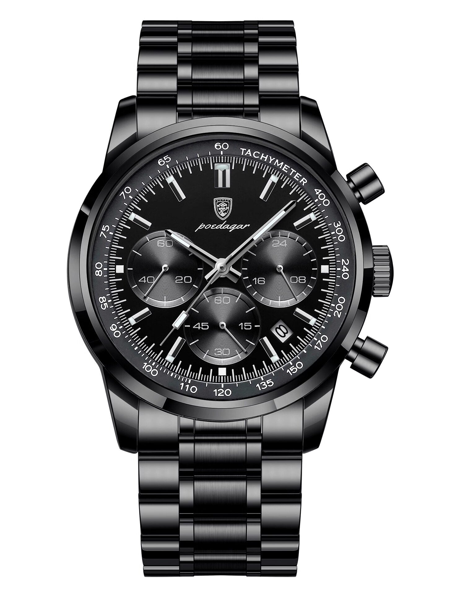 Mens Quartz Watch with Luminous Waterproof Features