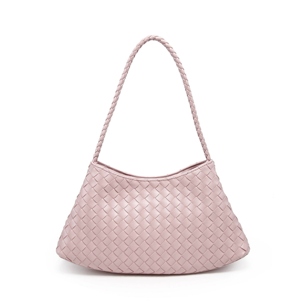 French Style Woven Shoulder Bag