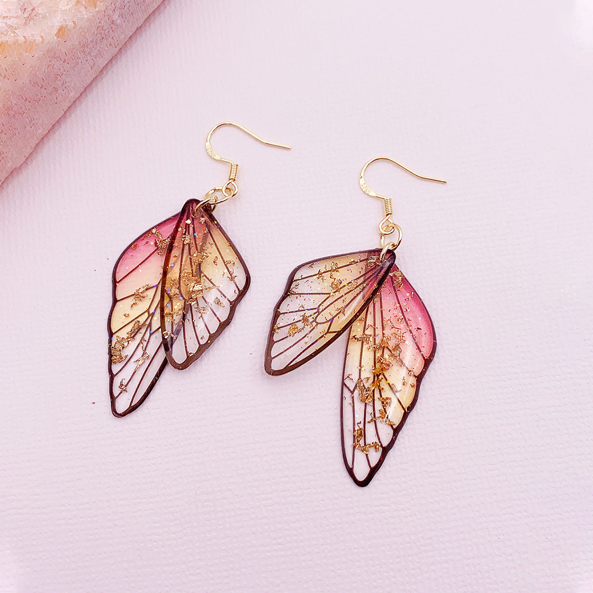 Butterfly Wings Design Retro Earrings
