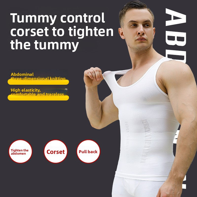 Seamless Body Shaping Vest for Men