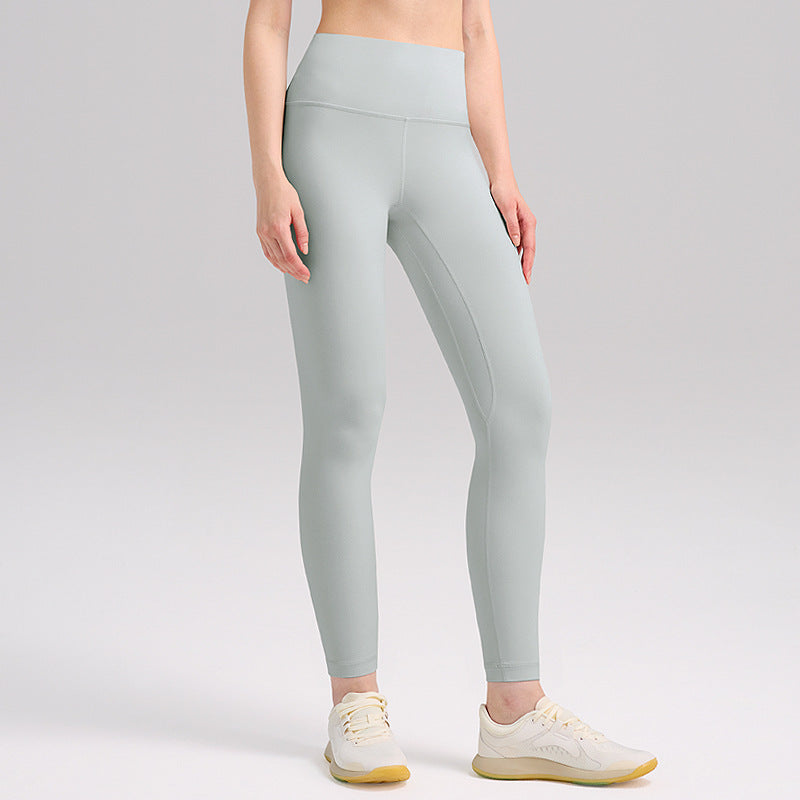 High-Waisted Brushed Fleece Yoga Running Leggings