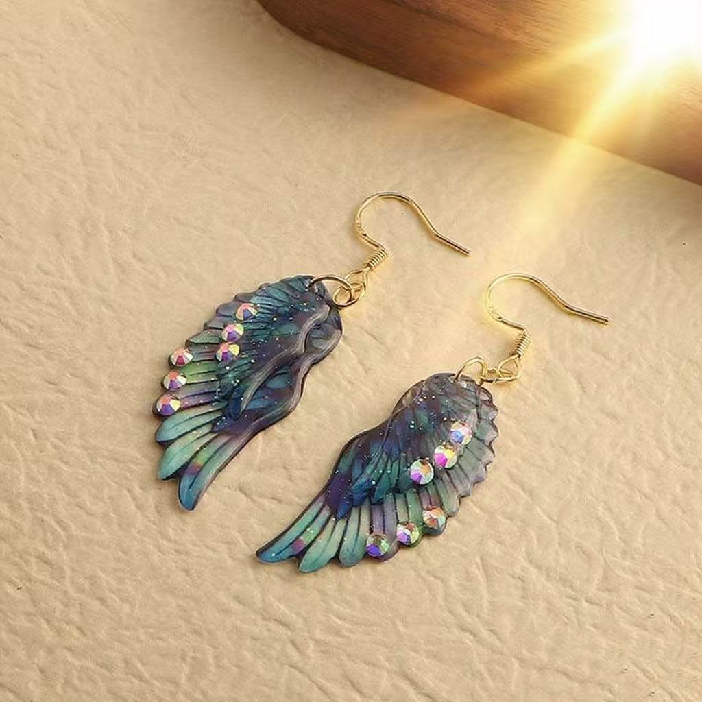 Butterfly Wings Design Retro Earrings