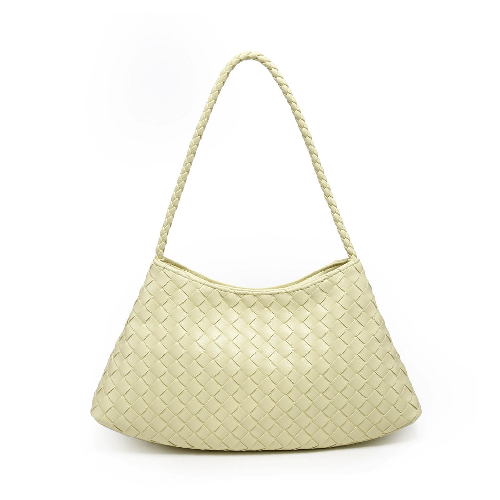 French Style Woven Shoulder Bag