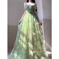 Elegant Butterfly Evening Dress