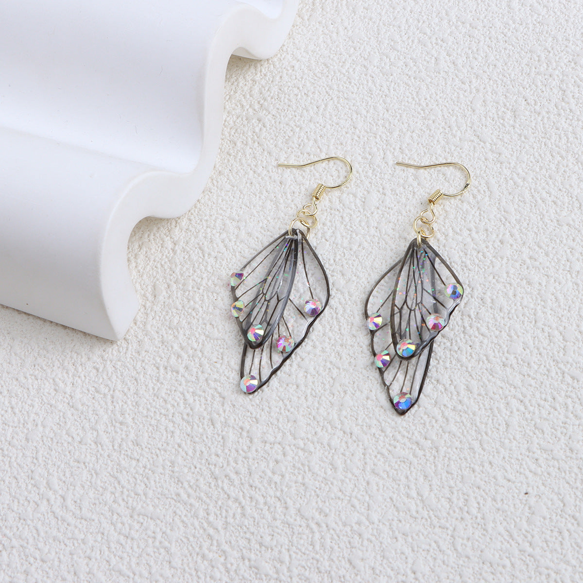 Butterfly Wings Design Retro Earrings