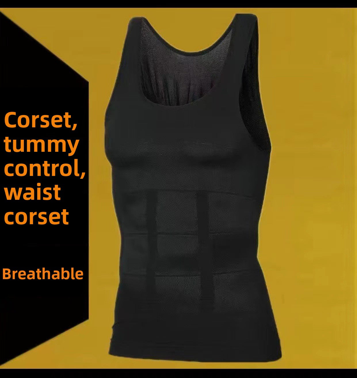 Seamless Body Shaping Vest for Men