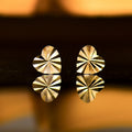 Mini Heart Gold Ear Studs